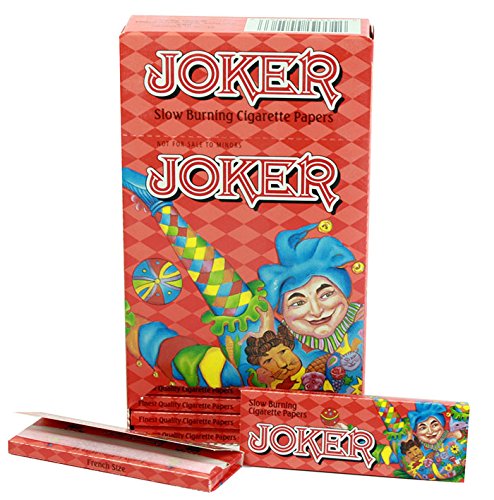 Joker Slow Burning Cigarette Papers 24 Booklets