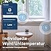 Bosch Smart Home Heizkörperthermostat II [+M], smartes Thermostat, Flexible Nutzung im Bosch Smart Home System oder in herstellerübergreifend in Matter, anthrazit Systemen