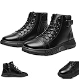2026 New Orthopedic Boots for Men, Genuine Leather Orthopedic Boots, Men’s Genuine Leather Boot with Arch Support, Waterproof/Non-Slip/Casual & Versatile