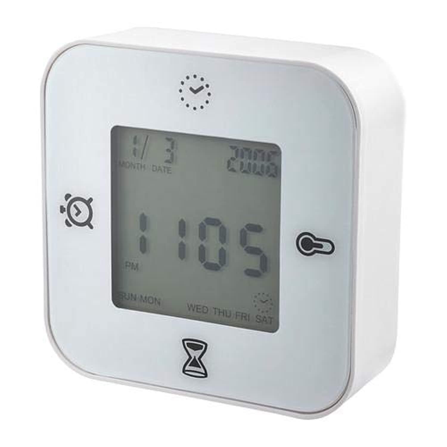 Klockis Clock/thermometer/alarm/timer, White