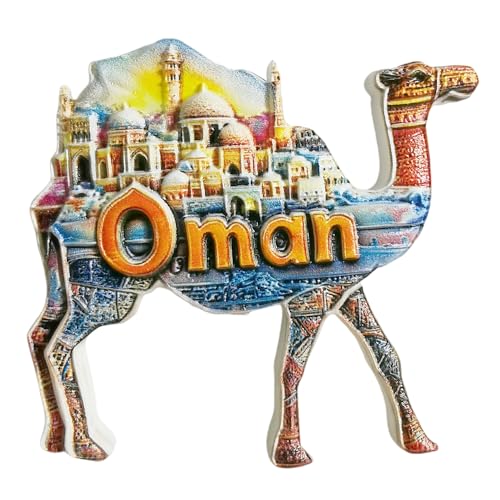 Imán Decorativo Oman 3D para Refrigerador