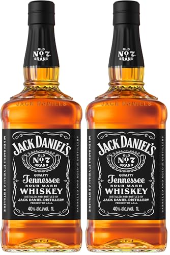 Jack Daniel's Tennessee Whiskey 1L (Lot de 2)
