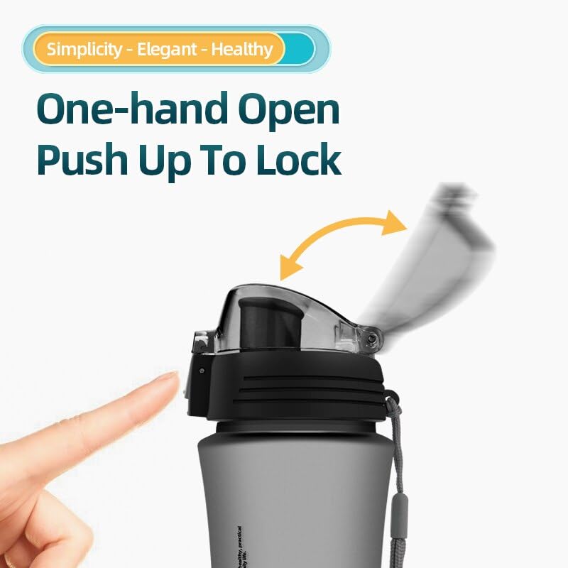 Image of THE VENTI SHOTAY Classic Unbreakable Water Bottle with Sipper BPA Free, Leak-Proof Water Bottle Ideal for Office, Sports, School, Gym (660ML-Green)
