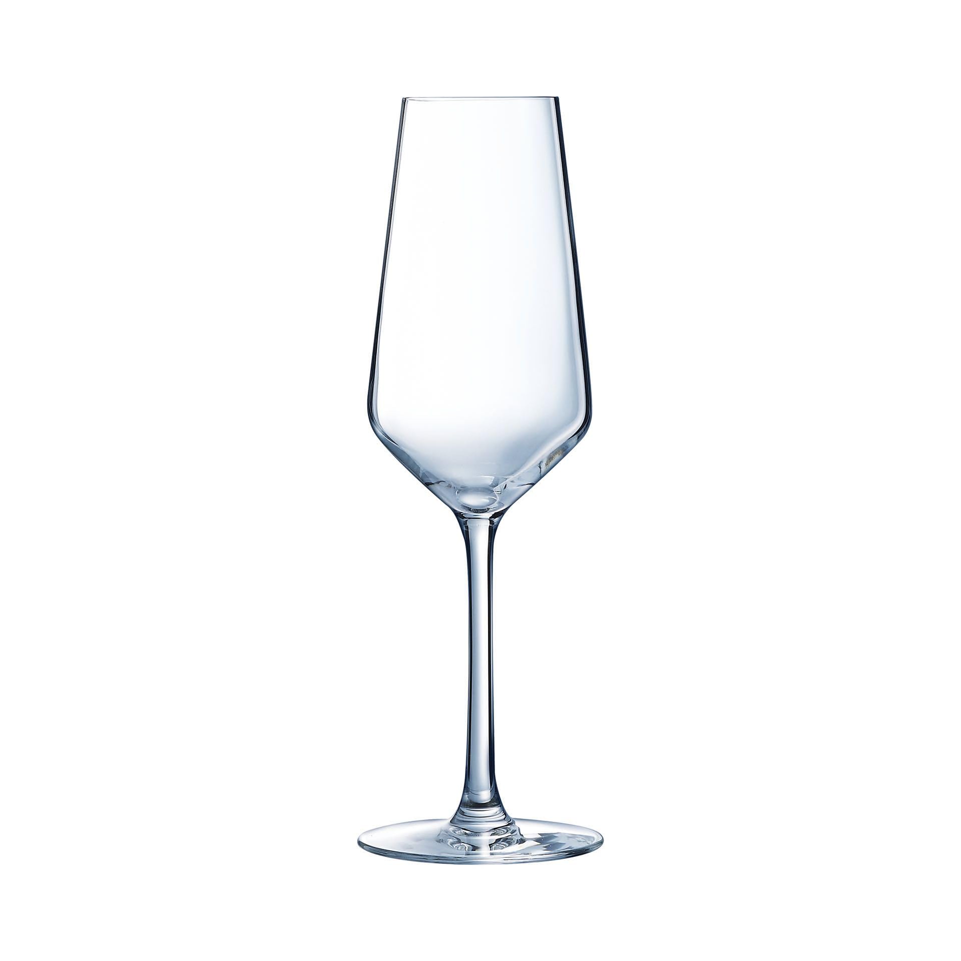 Luminarc - Collection Vinetis - 6 Flûtes 23 cl - Design moderne et élégant - Fabriquées en France - Emballage renforcé (Lot de 2)