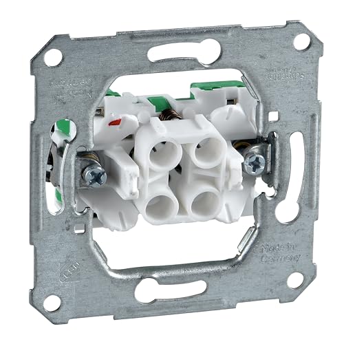 Schneider Electric Elso Taster-Einsatz, Unterputz, 10A, 250V AC, Steckklemme, Artikelnummer 112100
