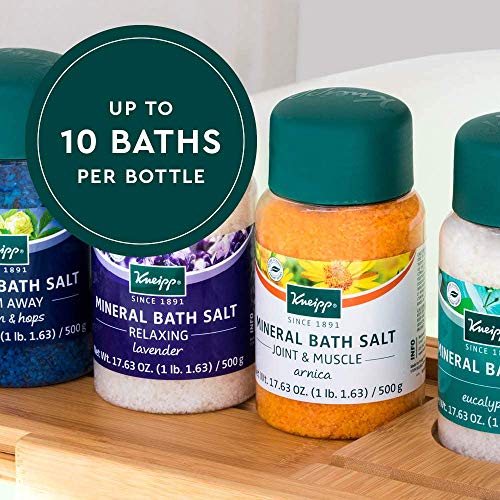 Kneipp Joint & Muscle Mineral Bath Salts With Arnica, Rejuvenate Joints