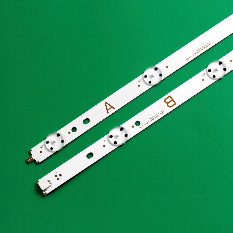 Kit/12pcs LED Backlight Strips Fit for VIZIO E70-F3 V705-G1 V705-G3, 285212174177