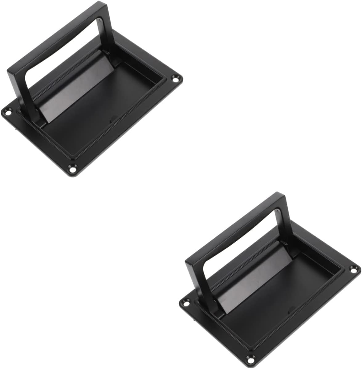 VILLCASE 2pcs Builtin Door Handle Drawer Handles Recessed Door Handle