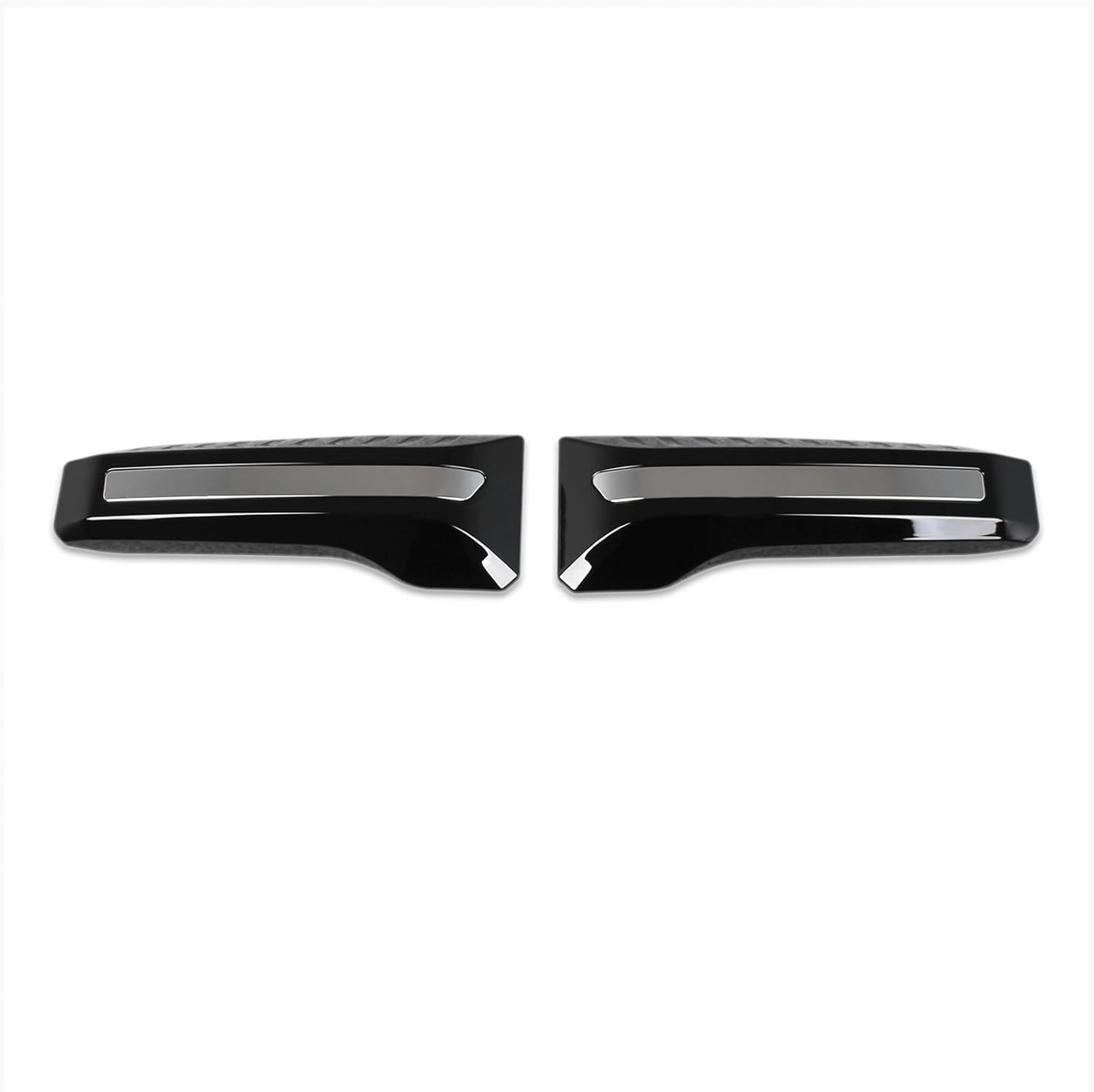 Beautost Fit For Toyota Land Cruiser LC250 2024 2025 2026 Front Fog Light Lamp Cover Trim ABS Piano Black