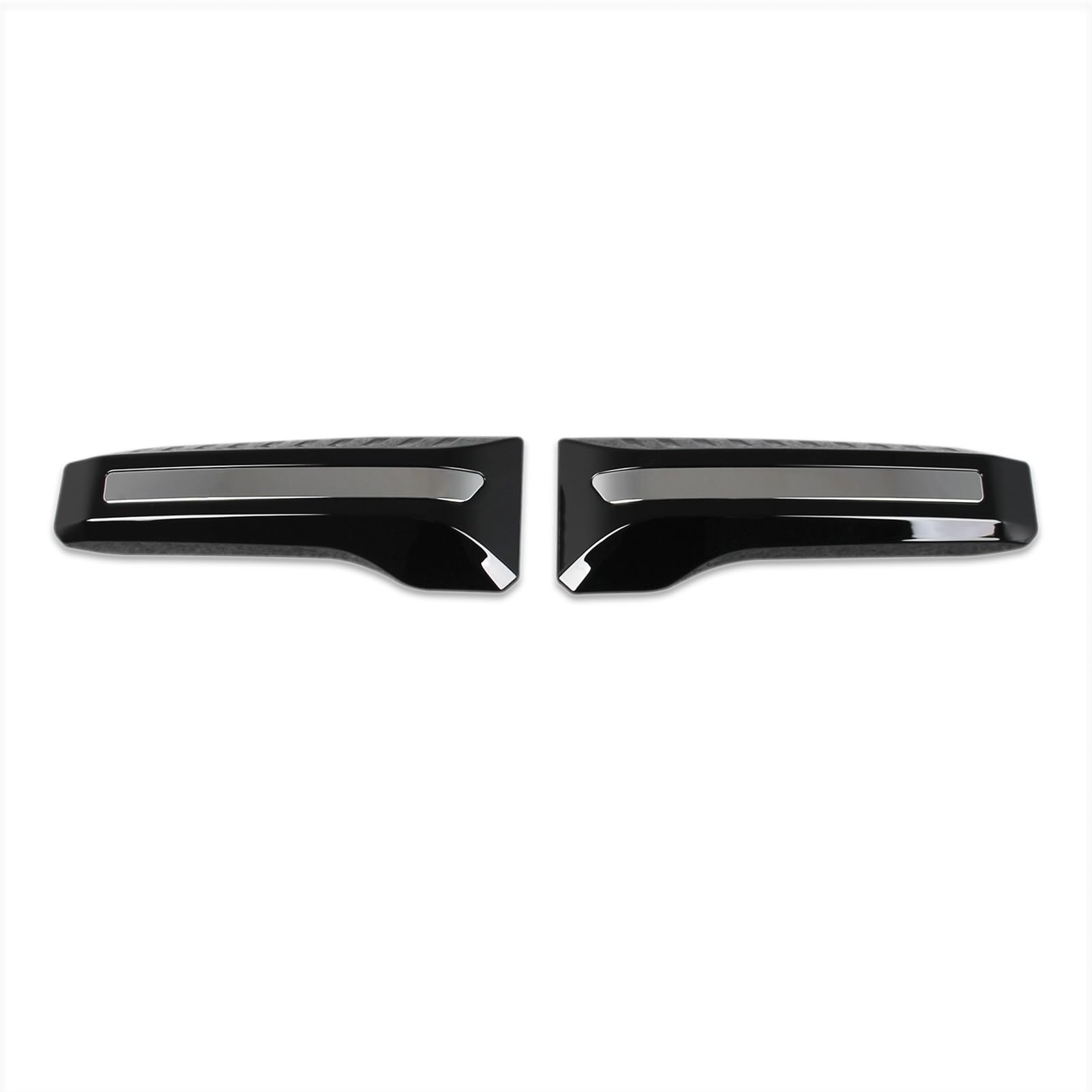 Beautost Fit For Toyota Land Cruiser LC250 2024 2025 2026 Front Fog Light Lamp Cover Trim ABS Piano Black