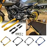 🏍️『Material』--Hergestellt aus einer 6063-T6-Aluminiumlegierung mit hochwertiger Oberflächenbehandlung aus eloxiertem Aluminium, die nicht leicht durch Fremdkörper korrodiert und oxidiert werden kann.