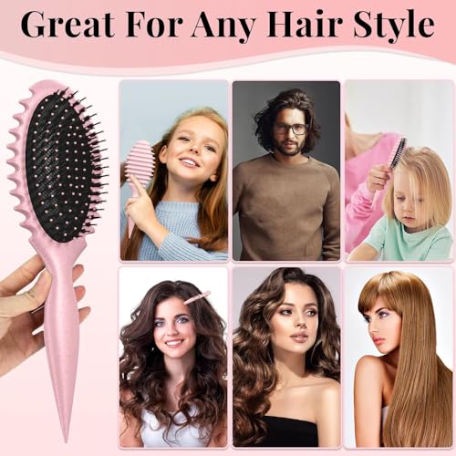 Image of Curl Defining Brush Hair Brush Styling Brush, Curly Hair Brush, Curl Define Styling Brush, Shaping & Defining Curls for Women