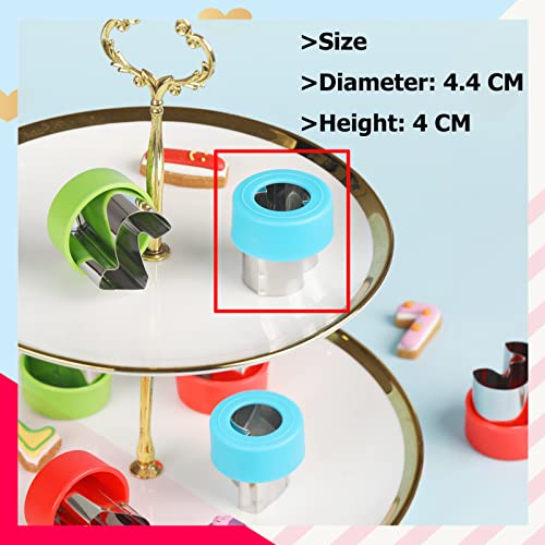 Small Number Cookie Cutters 1.6 Inch 9 Pcs Mini Number Cutters With Grips Etersion #TOP4