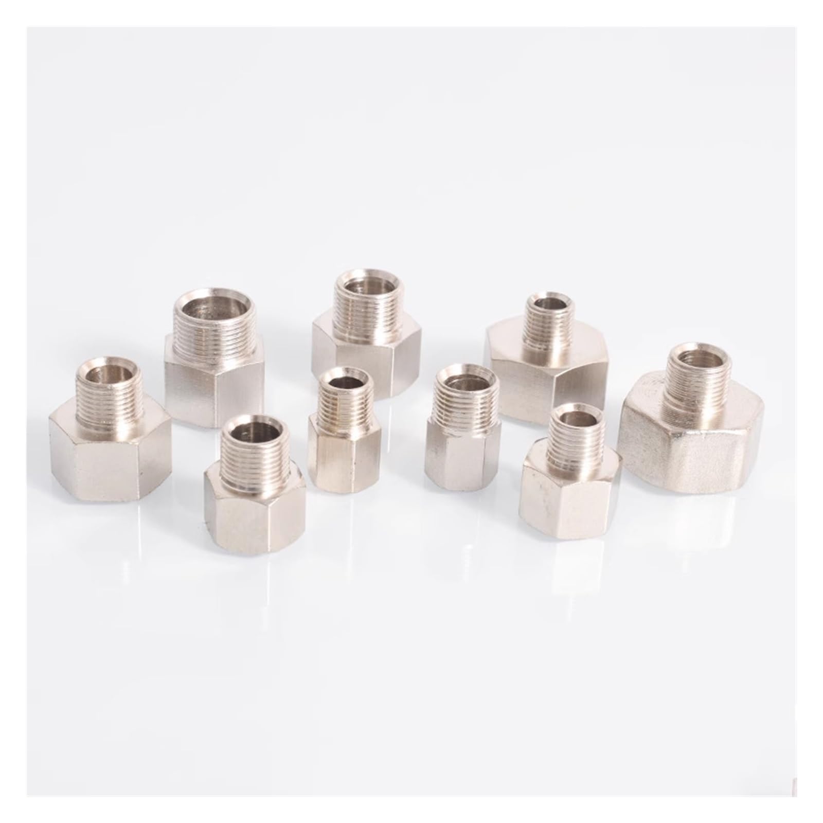 M8 M10 M12 M14 M16 1/8 1/4 3/8 1/2 Femmina A Maschio Filettatura Ottone Raccordo Presa Adattatore Connettore(F M10x1-M M10x1