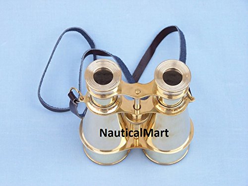 Binoculares Náuticos de Latón Sólido 6 pulgadas miniatura 3