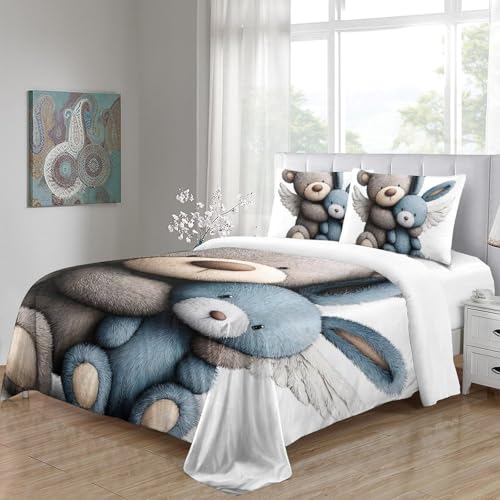Parure de lit douce pour décoration de chambre à coucher zen - 8