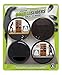 Slipstick Premium Furniture Sliders for All Floor Surfaces (16 Piece Moving Kit) Reusable 3.5” Round Furniture Movers for Sliding Furniture on Hardwood & Carpet, Black, CB13-1-16