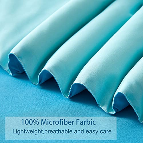 Inron Rainbow Kids Comforter Sets For Girls Women,Full/Queen Size 5-Pieces Bed In A Bag, Ultra Soft Microfiber Comforter And Sheet Sets, All Season Durable Bedding Set(Rainbow,Full/Queen) #TOP3