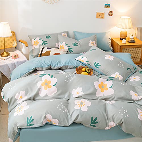 Housse de couette haut de gamme et draps de maison doux pour lit Queen et King size