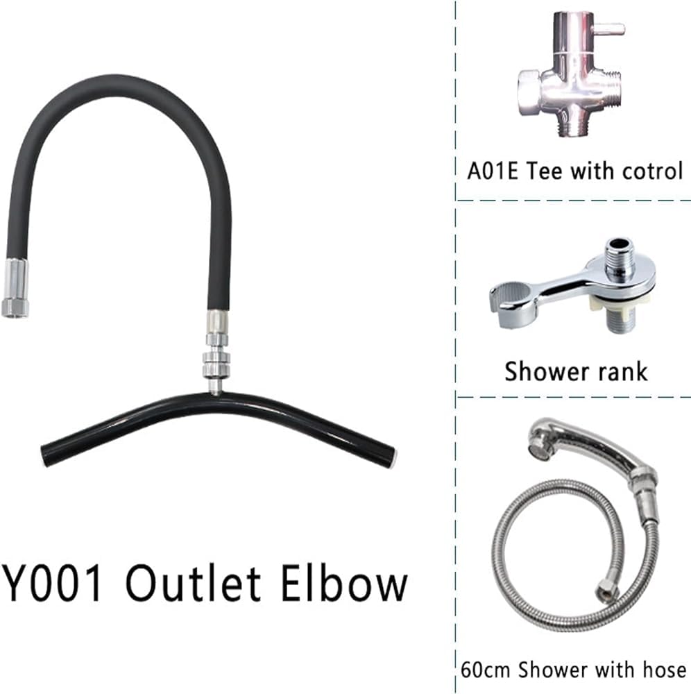 Réglable Robinet De Cascade Pour Bol De Shampooing Salon, Pomme De Douche Massage Cheveux Thérapie Spa Cuir Chevelu Soins Capillaires