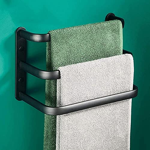 Toallero de pared para baño de aluminio: ahorra espacio sin desorden