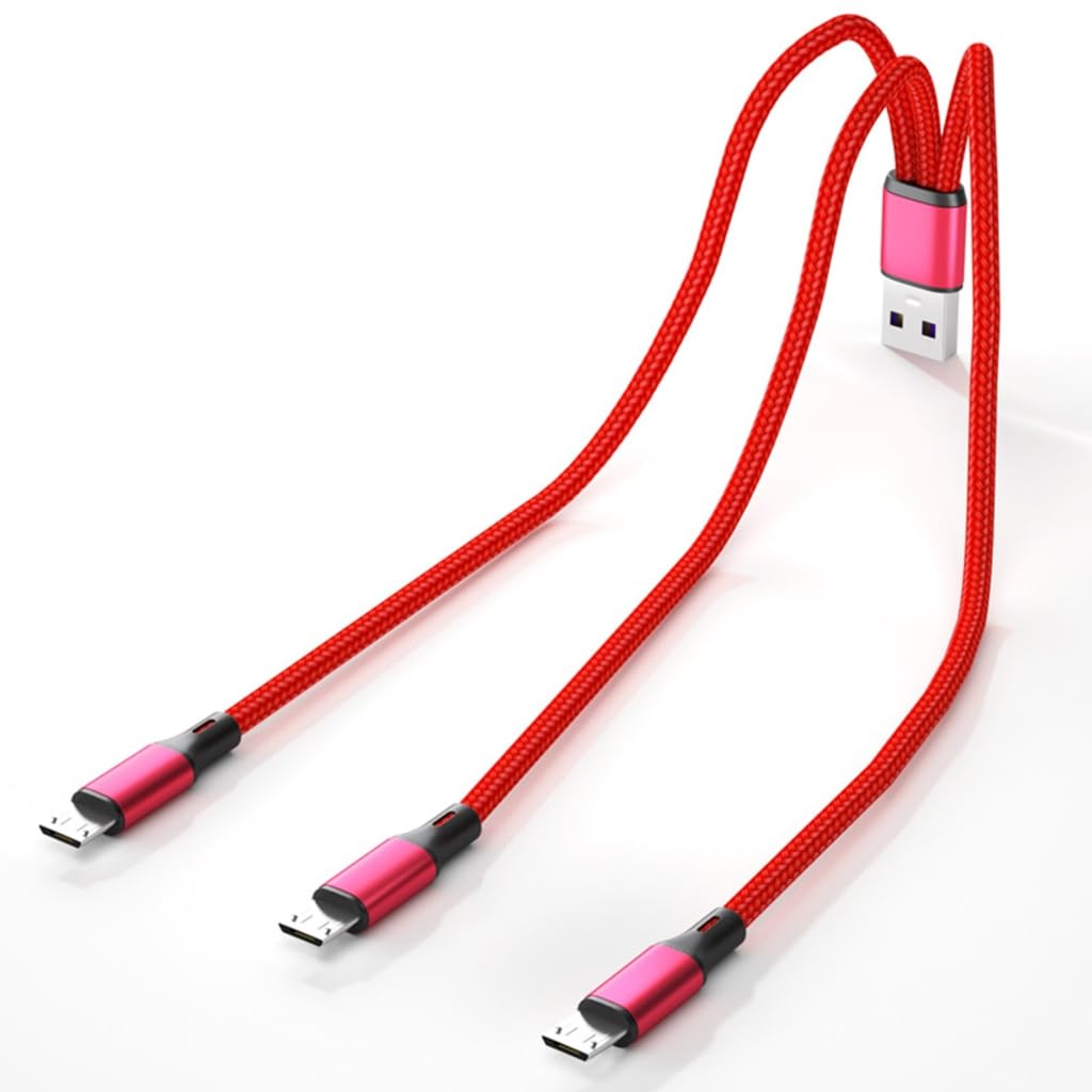 USB 2.0 typ A męski na 3 Micro USB męski kabel do ładowania kabel zasilający