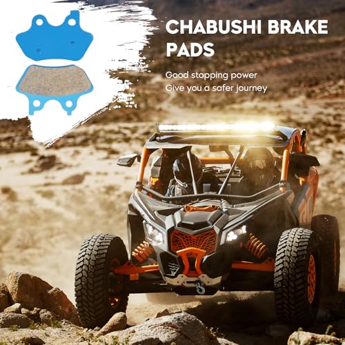 image for Chabushi Ceramic Brake Pads Front and Rear for Harley Davidson FLHTCU-