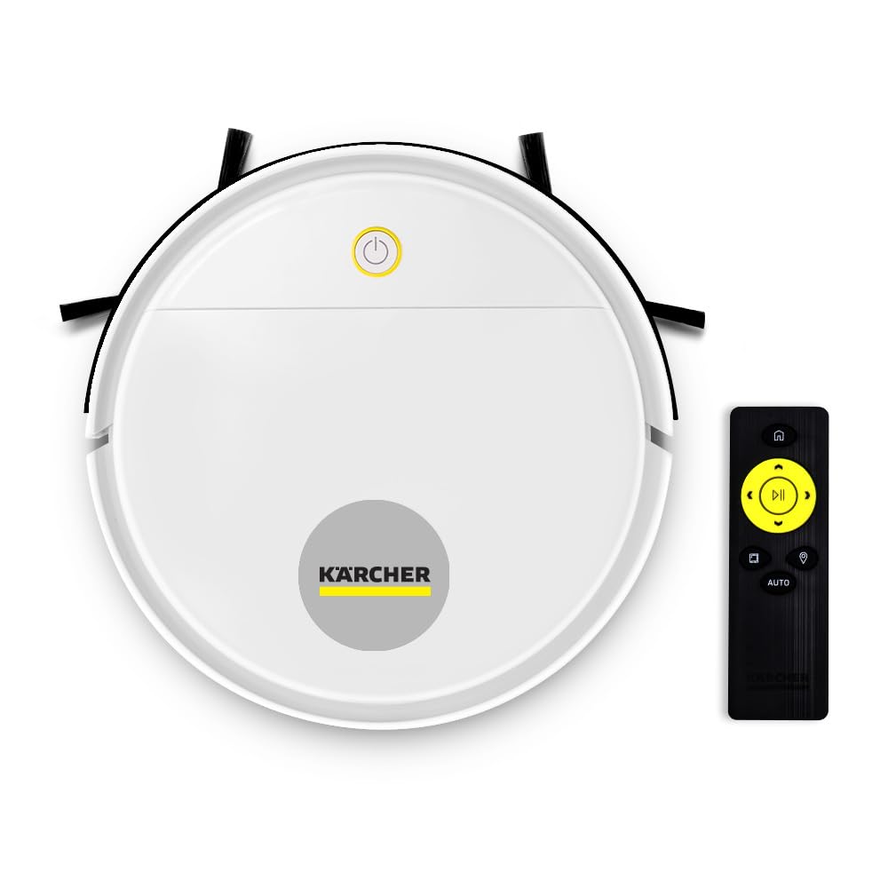 Robô Aspirador de Pó Karcher RCV 1 controle remoto 3 modos de limpeza sensor anti-queda e de colisão – Bivolt 2 51JTZdJ2kBL