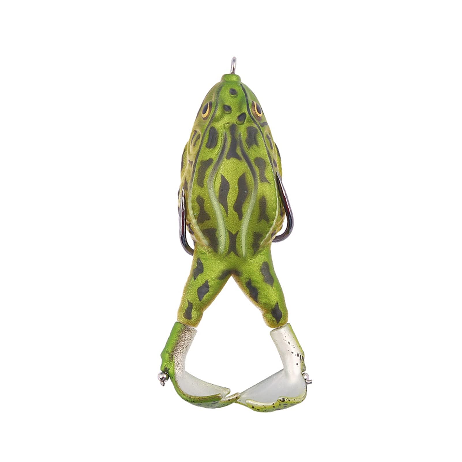 Fishing Gear Lures Frog Soft Baits Double Propeller Shad Soft Lure Silicone Bait Wobbler Fishing Lure Fishing Tackle 1PCS Fishing Lure Bait (Color : 10, Size : 80mm 8.4g)