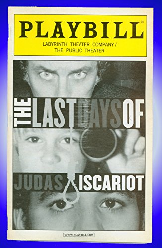 The Last Days of Judas Iscariot, Off-Broadway playbill + Eric Bogosian, Sam Rockwell, John Ortiz