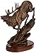 Bronzed Finish Elegant Elk Statue