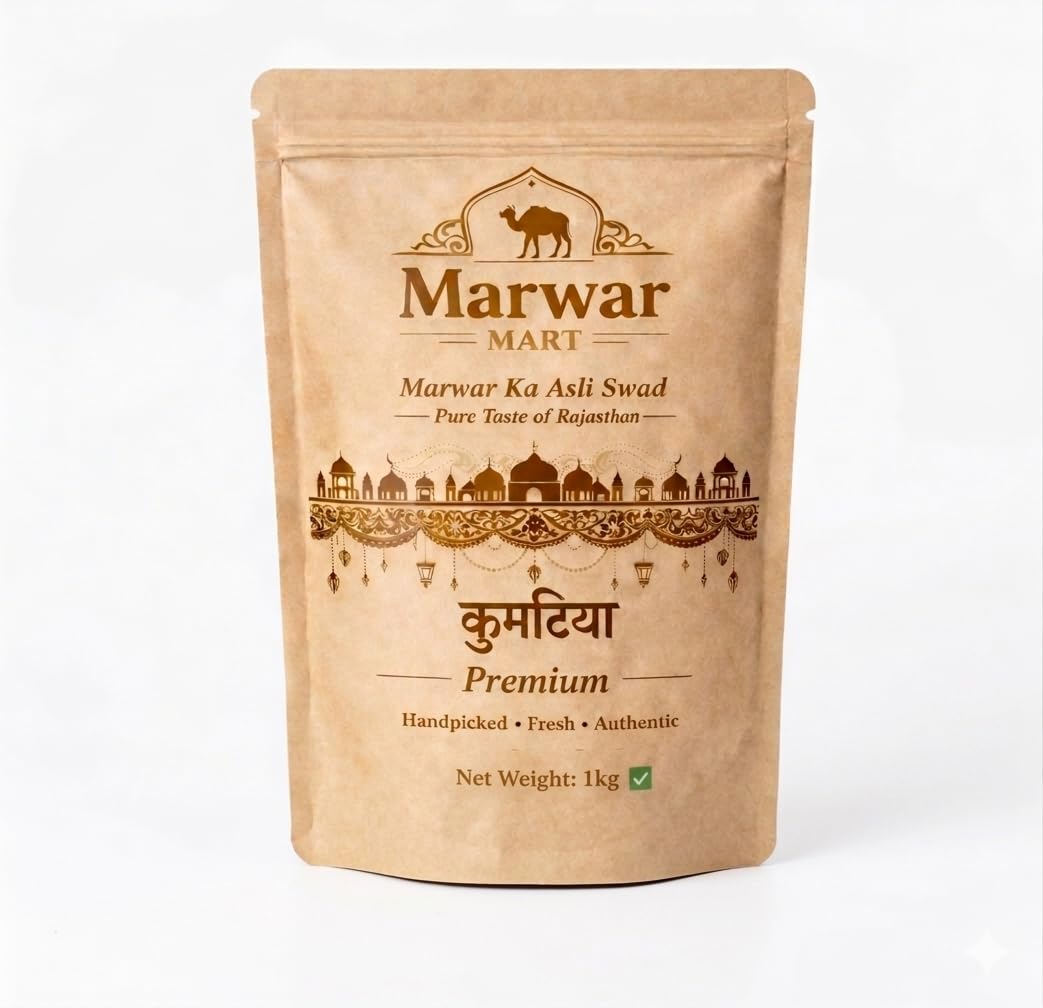 Marwar Mart Kumatia 1kg | Premium Rajasthani Kumtiya | Natural Desert Ingredient | Traditional Cooking Use-image-37