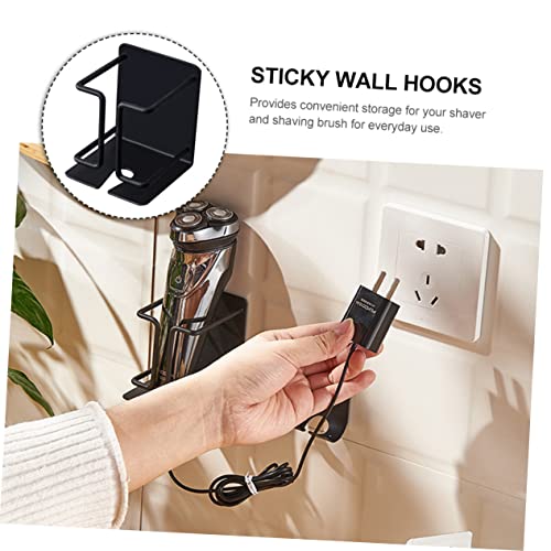 Didiseaon Suporte De Navalha Autoadesivo Cabide De Parede Rack De Roupas Suporte De Barbear Elétrico