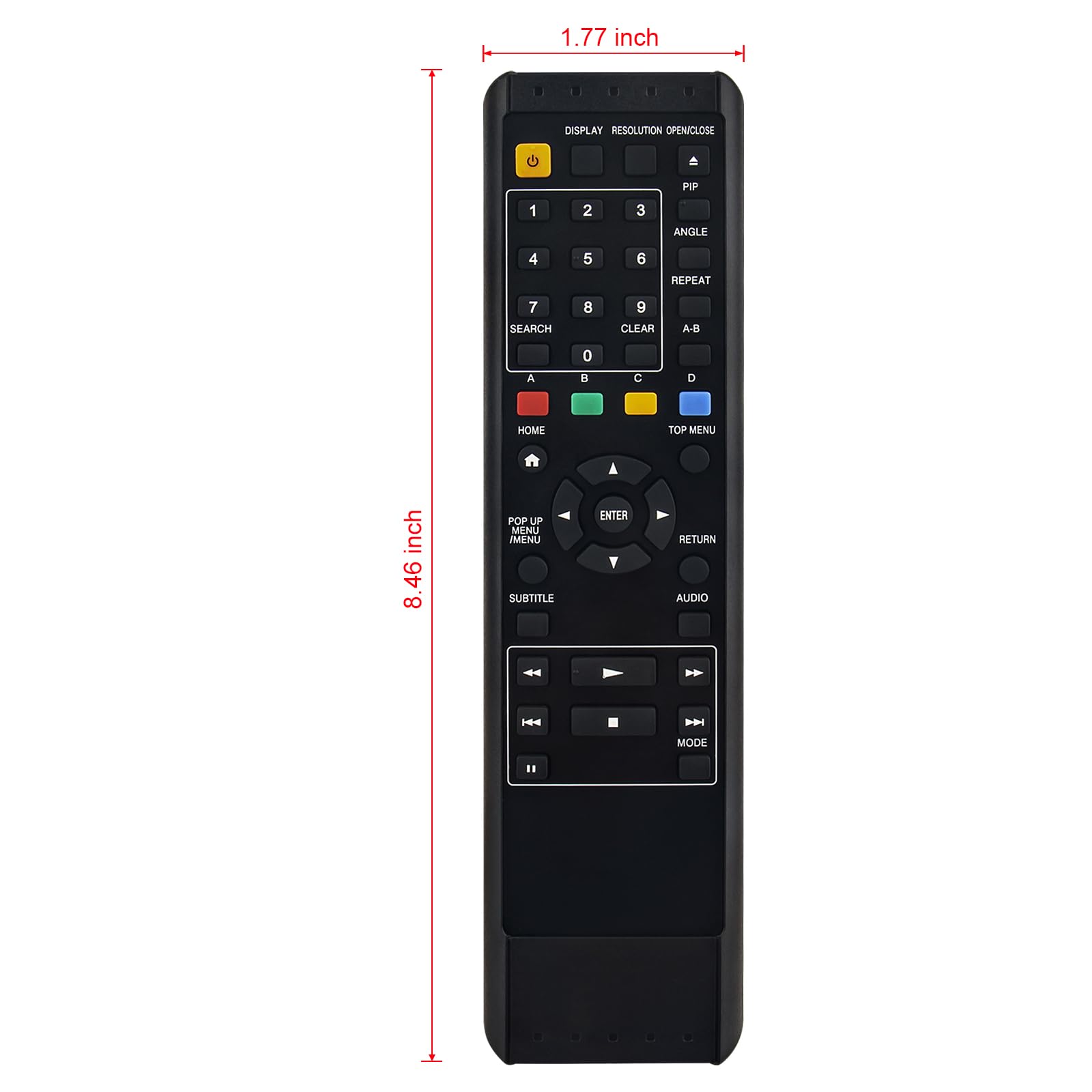 Amazon.com: RC-819DV Replace Remote fit for Onkyo BD-SP809 BDSP809