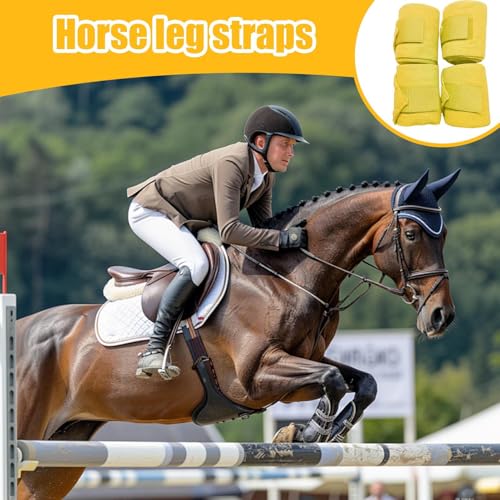 Bandas para patas de caballo suaves de 250 cm para evitar rozaduras e irritaciones 2