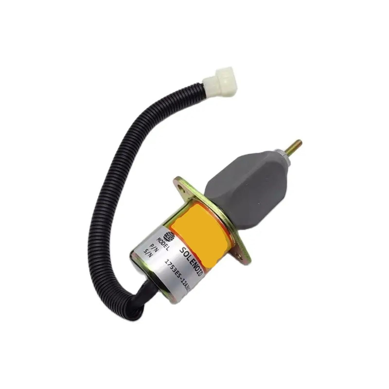 Électrovanne d'arrêt 12V pour pelle et accessoires de machine