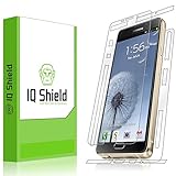 Samsung Galaxy A9 Screen Protector (Galaxy A9 Pro), IQ Shield LiQuidSkin Full Body Skin + Screen Protector for Samsung Galaxy A9 (Galaxy A9 Pro) HD Clear Anti-Bubble Film w/