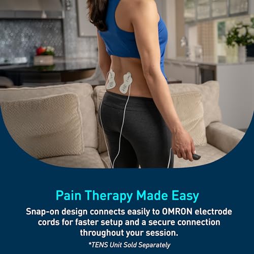 Image of Omron Electrotherapy Long Life Replacement Pads for Massager, 2 Count