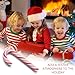 Imagen de MUNSKT 50 piezas MINI bastones de caramelo de decoración Mini bastones de caramelo decoración de Navidad adorno para árbol de Navidad DIY árbol de Navidad sin agujero bastones de caramelo colgantes de