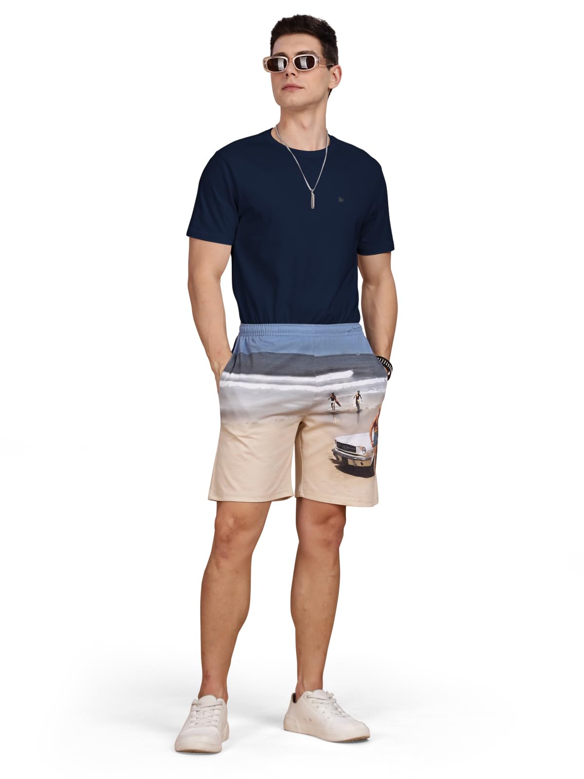 Trendy Co-Ord Set for Men | T-Shirt and Shorts Set