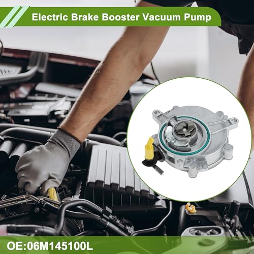 Bomba de Vacío de Freno No.06M145100L para Motor Volkswagen Touareg 2018-2023 Aleación de Aluminio Tono Plateado 1 Pc miniatura 3