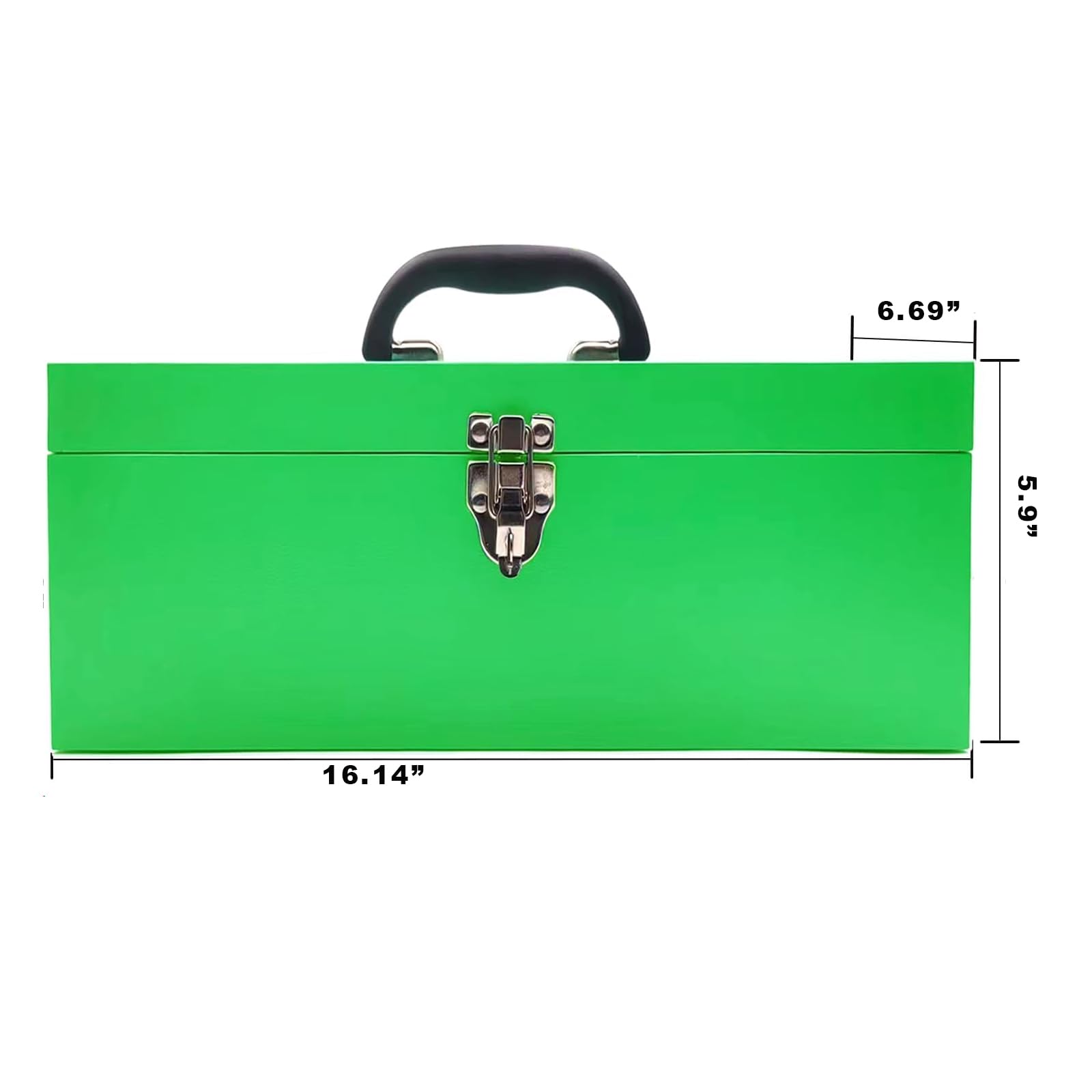 Large Tool Box Organizer Took Box Fishing Tackle Box Small Metal Toolbox Organizer 16 Inch Tool Box With Metal Latch and Handle for Household Warehouse Tools Storage - Amazon.com Large Tool Box Organizer Took Box Fishing Tackle Box Small Metal Toolbox Organizer 16 Inch Tool Box With Metal Latch and Handle for Household Warehouse Tools Storage - Amazon.com