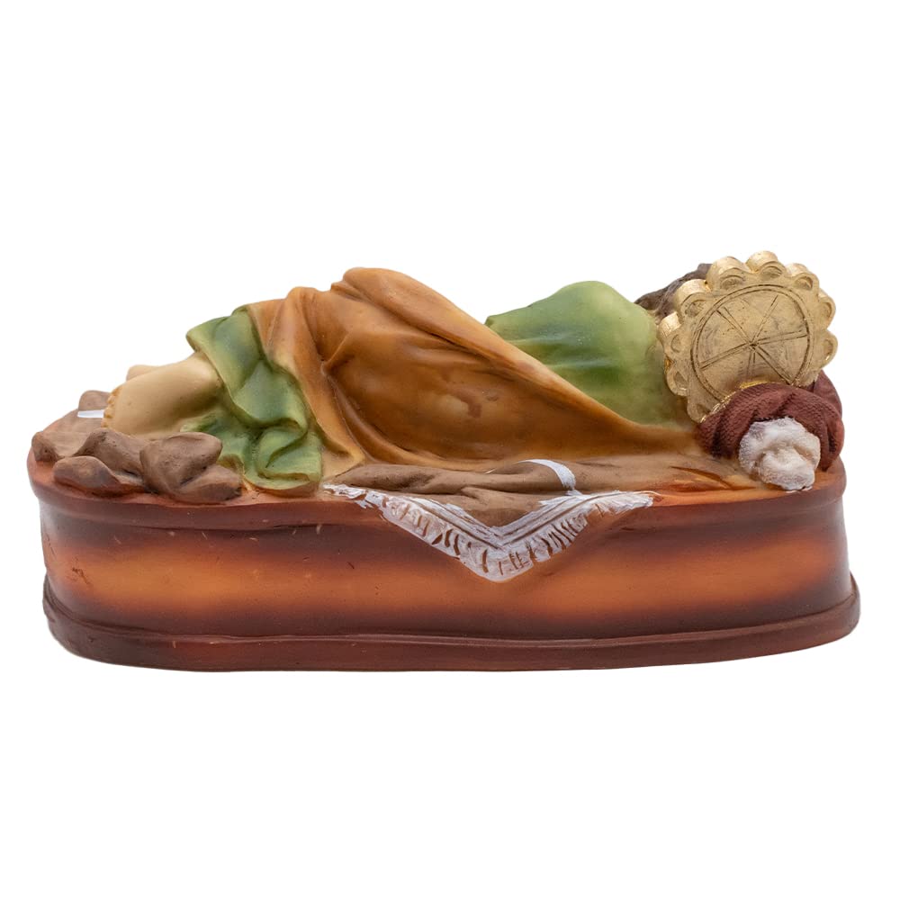 眠れる聖ヨセフ　像 Amazon.co.jp: 眠れる聖ヨセフ 棚のベース像 6インチ : ホーム