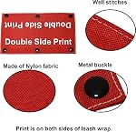 Protective Dog Leash Sleeve - Stay Back Protective Dog Leash Wrap - Alert Hanging ID Patch Tag Pet Birthday Gift