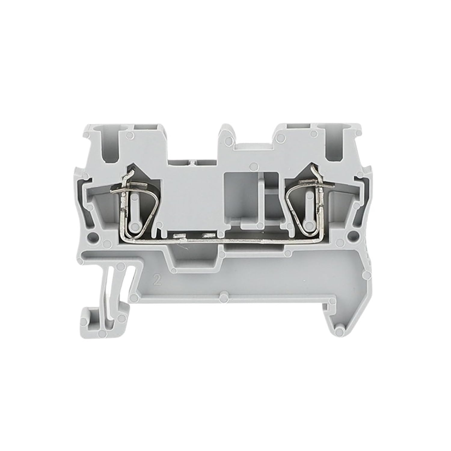 ST2.5 Spring Cage Electric Termin 2.5mm Wiring Pull Wire Electrical Connector Mount DIN Rail Terminal Block ST 2.5(Orange,10 Pcs)