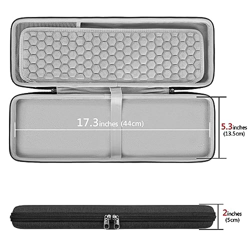 GEEKRIA Keyboard Carrying Case, Compatible with Logitech MX Mechanical Wireless / MK955 / Signature Slim K950 / G413 SE - Image 4