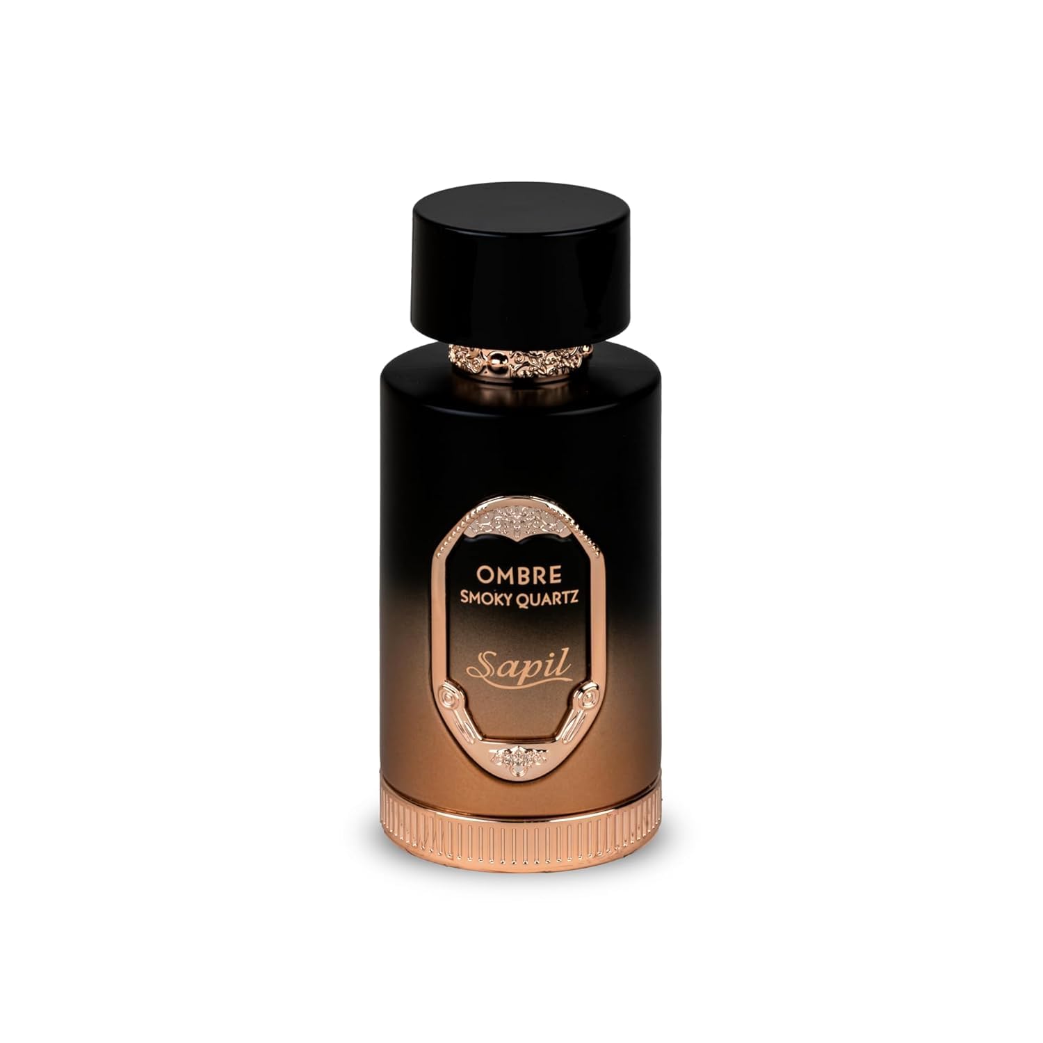 SapilOmbre Smoky Quartz Unisex Eau De Parfum - Spiced Vanilla, Honey & Tonka Blend - Long-Lasting Warm Aromatic Perfume - 3.38 oz