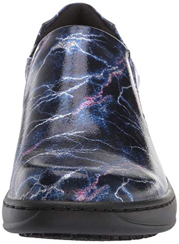 Spring Step Professional Women's Woolin-Light Uniform Dress Shoe, Blue Multi, 8 Medium Us #TOP1