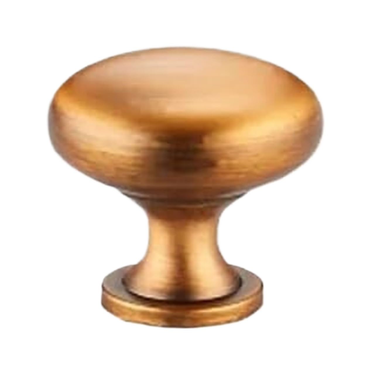 Opeximatun Drawer Knobs, Nordic Drawer Handle Antique Bronze Golden Cabinet Door Hardware Zinc Alloy(Single Hole a)