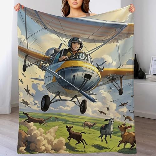 Couverture flanelle imprimée douceur absolue pour des soirées cocooning